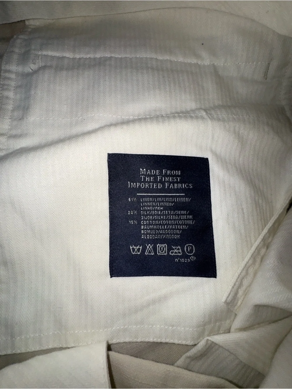 Polo Ralph Lauren Men's Linen Pants, Stone, 46x25.5
